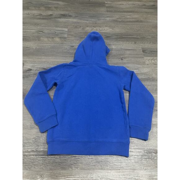 NFL Team Apparel Los Angeles Rams Logo Blue Hooded Sweatshirt Youth Small - Picture 4 of 6